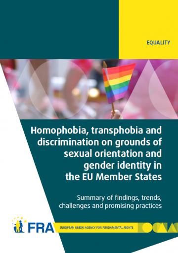 Homophobia Transphobia And Discrimination On Grounds Of Sexual Orientation And Gender Identity