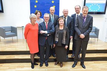 Speakers at the Human Rights Dialogue at Haus der Europäischen Union, Vienna
