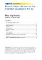 Periodic data collection on the migration situation in the EU - May 2018 Highlights