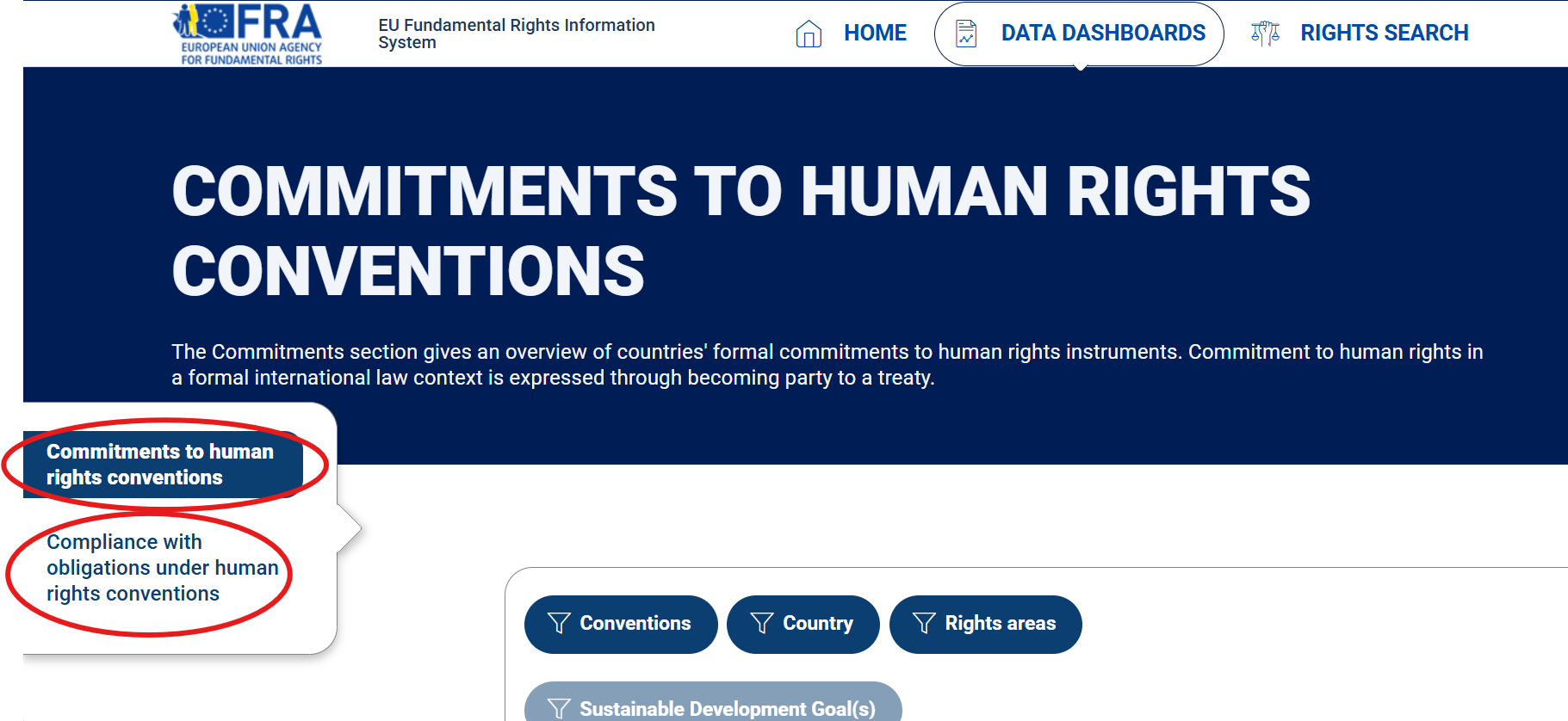 EFRIS commitments and compliance