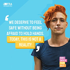 We deserve to feel safe without being afraid to hold hands. Today, this is not a reality.