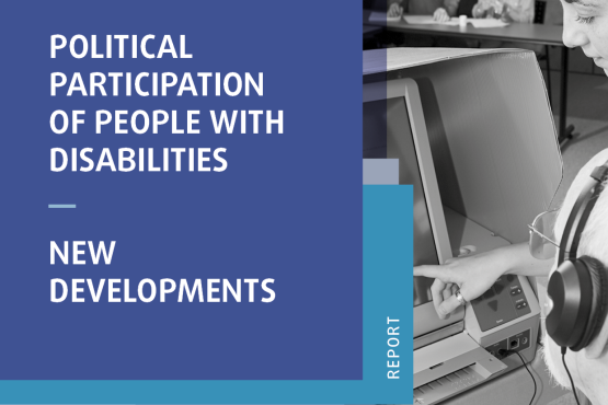 Cover Political Participation of People with Disabilities Report HTML