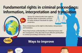 Fundamental rights in criminal proceedings: Information, interpretation and translation
