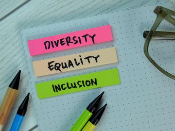 Diversity equality inclusion on notes