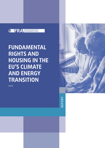 Cover with title and image showing elderly couple with blankets around their shoulders sitting in front of  radiator and holding a energy bill in their hand. 
