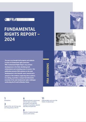 Fundamental Rights Report 2024 - FRA Opinions