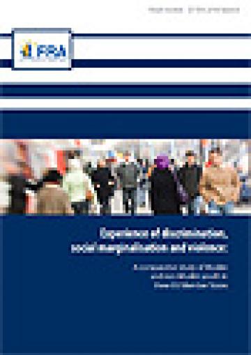 FRA Cover - Experience of Discrimination, Social Marginalisation and Violence among Muslim and non-Muslim Youth